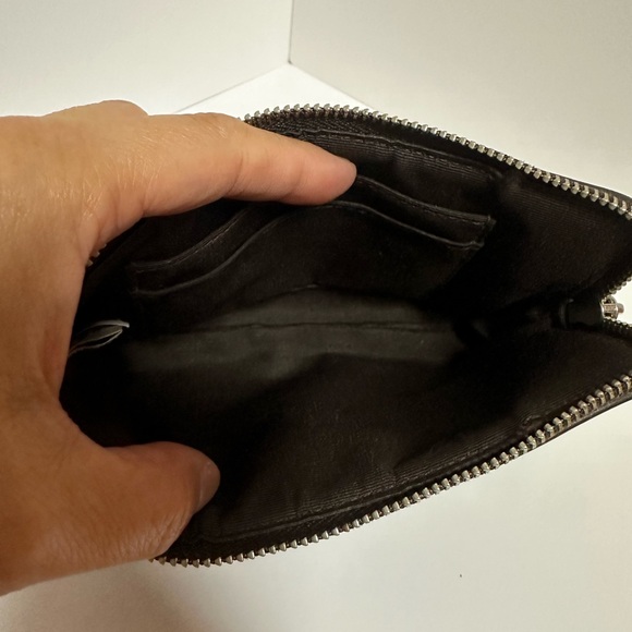 #38. Coach Signature Coated Canvas Small Wrislet, Choco Brown, VGUC - Picture 8 of 8